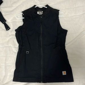 Black brand new carheartt vest
